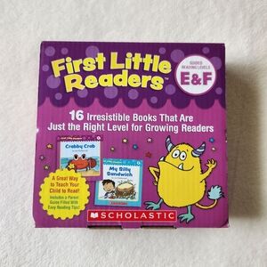Scholastic First Little Readers Purple Box Set